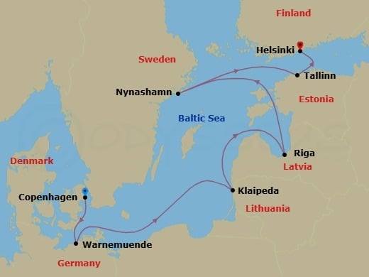 Cruise Map