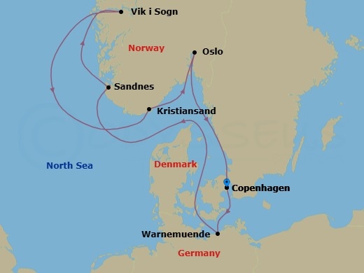 Cruise Map