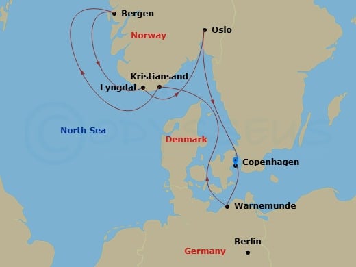 Cruise Map