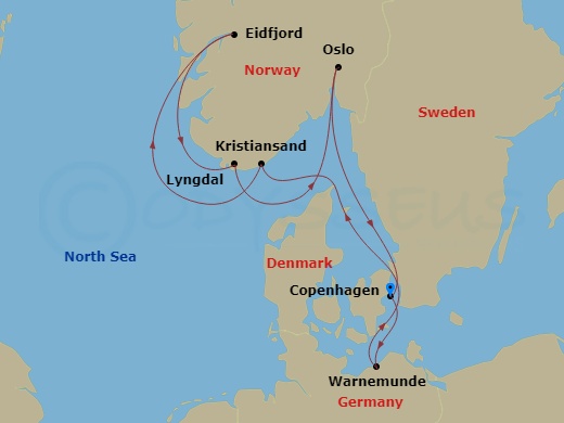 Cruise Map