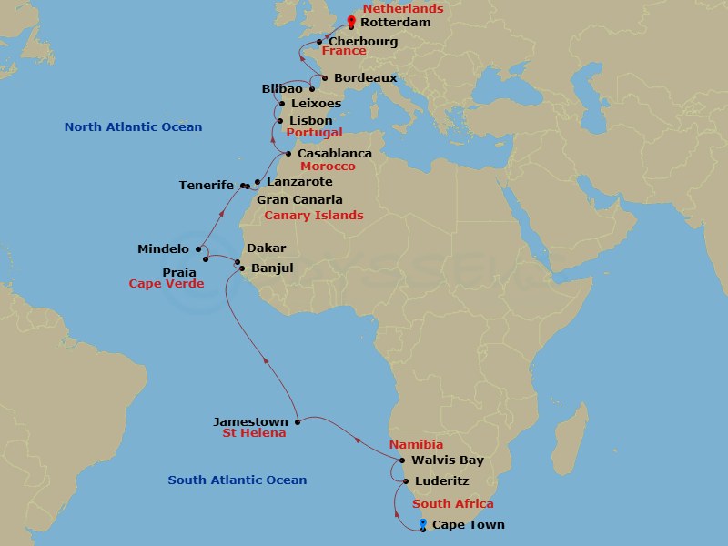 Cruise Map