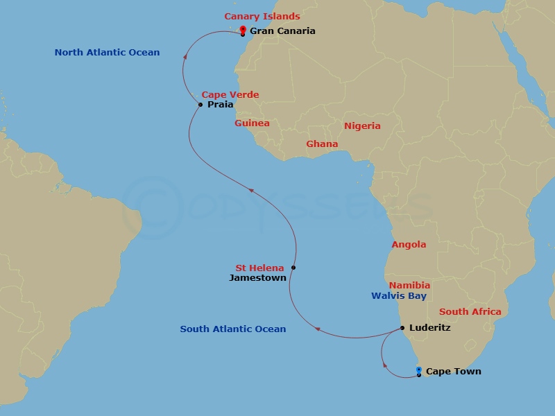 Cruise Map