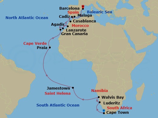 Cruise Map