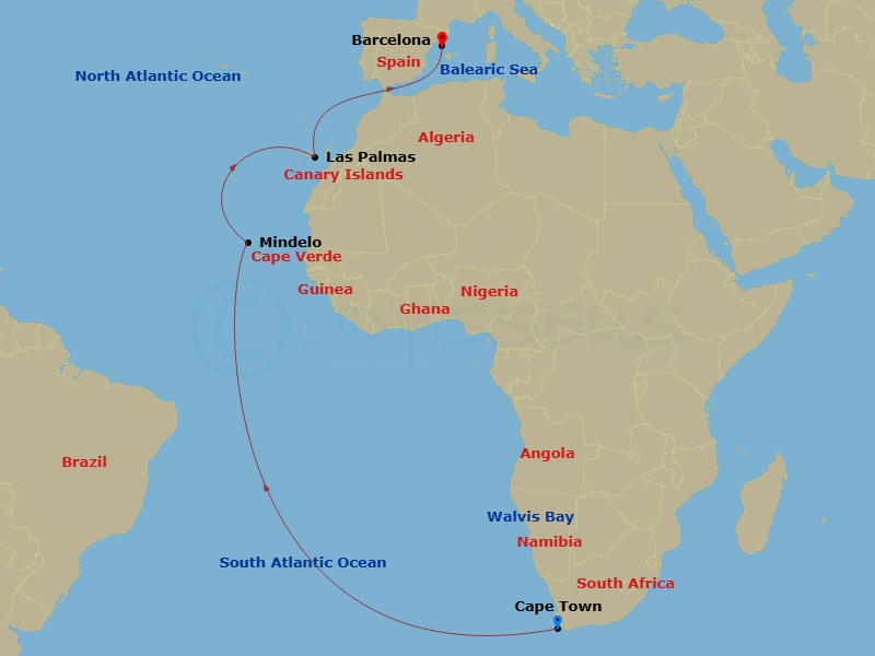 Cruise Map
