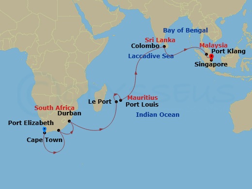 Cruise Map