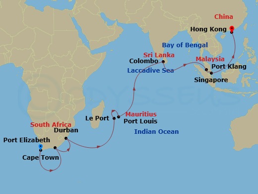 Cruise Map