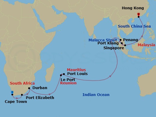 Cruise Map