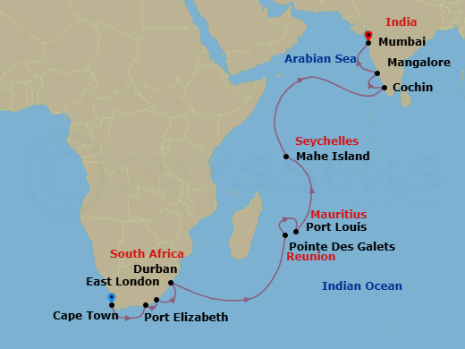 Cruise Map