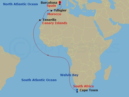 Cruise Map