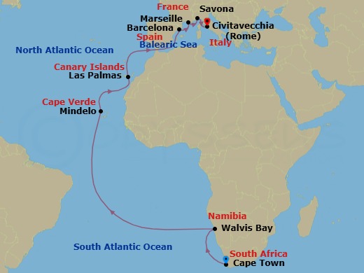Cruise Map