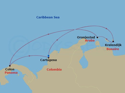 Cruise Map
