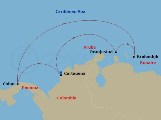 Cruise Map