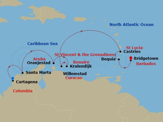 Cruise Map