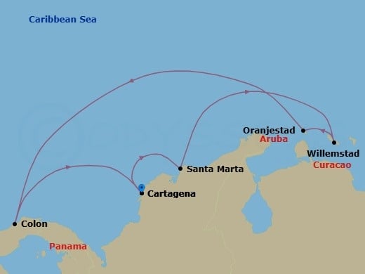 Cruise Map