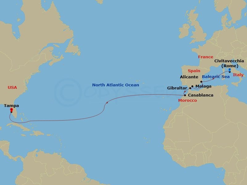 Cruise Map