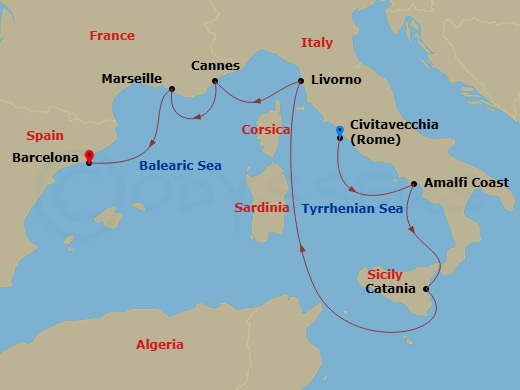 Cruise Map