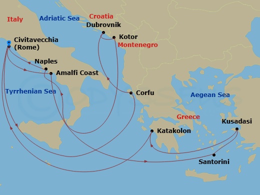 Cruise Map