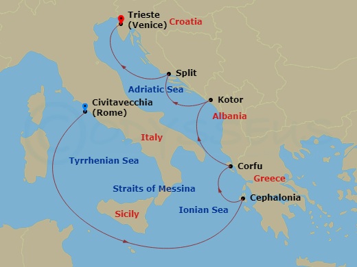 Cruise Map