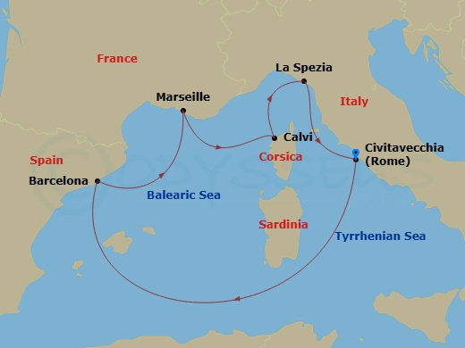 Cruise Map