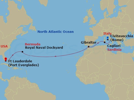 Cruise Map