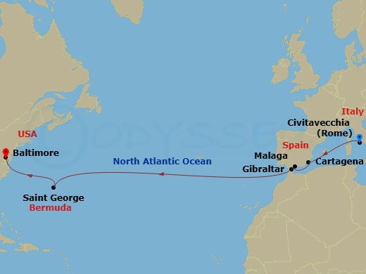 Cruise Map