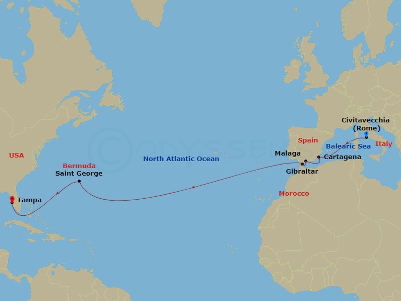 Cruise Map