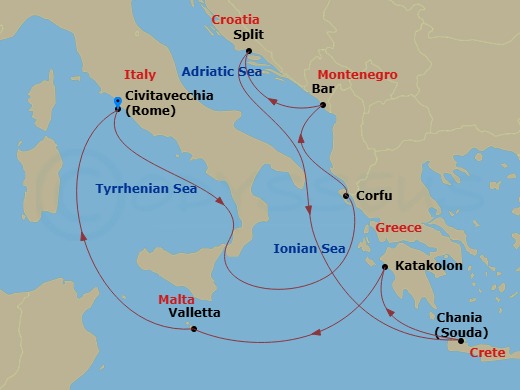 Cruise Map