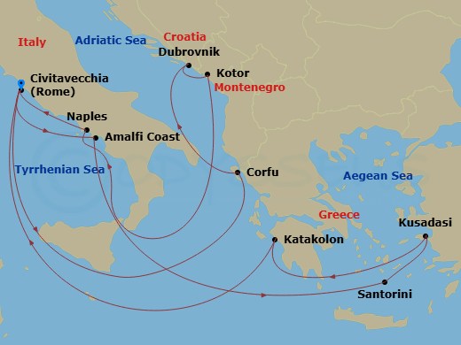 Cruise Map