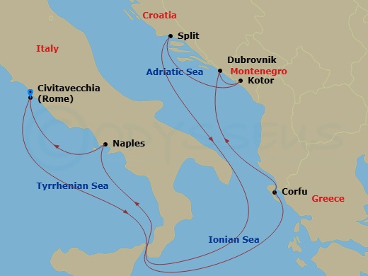 Cruise Map