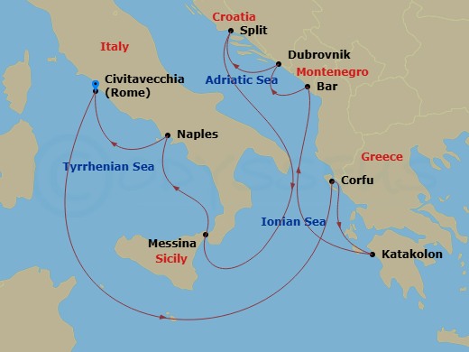 Cruise Map