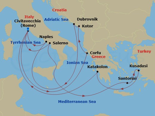 Cruise Map