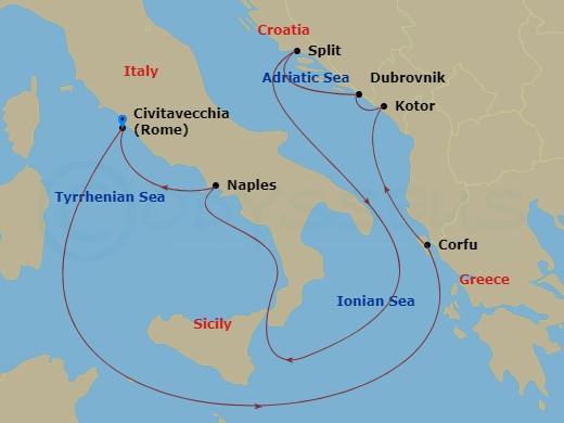 Cruise Map