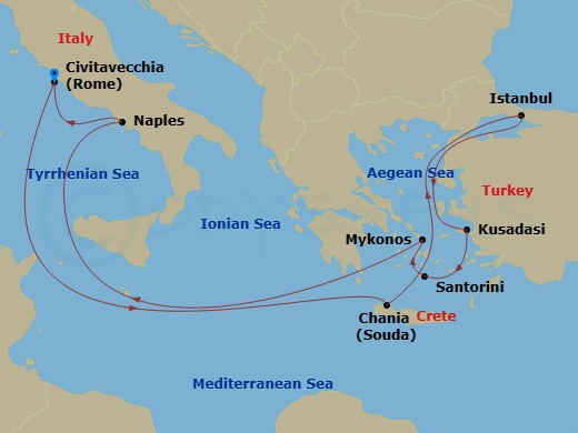 Cruise Map