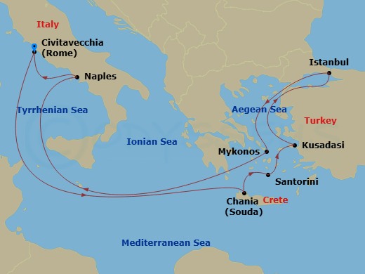 Cruise Map