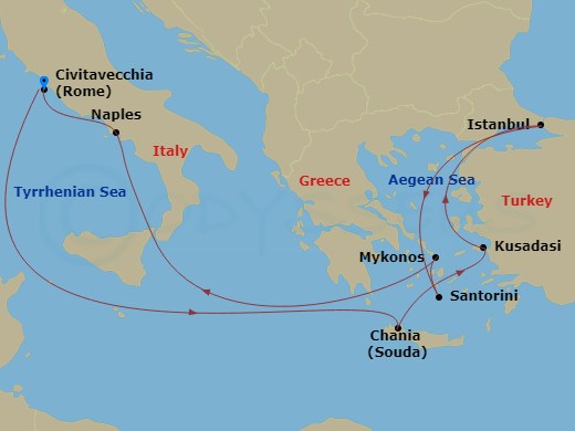 Cruise Map