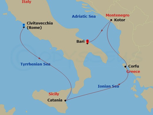 Cruise Map