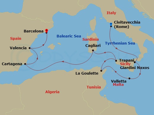 Cruise Map