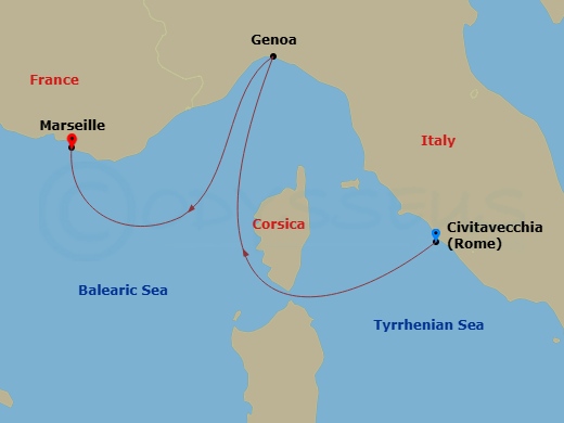 Cruise Map