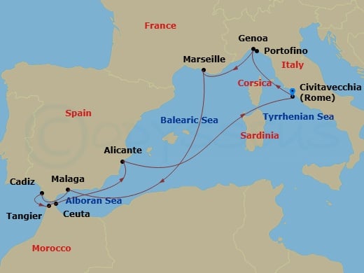 Cruise Map