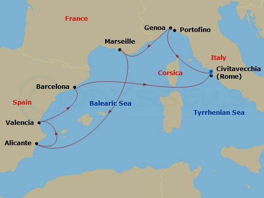 Cruise Map