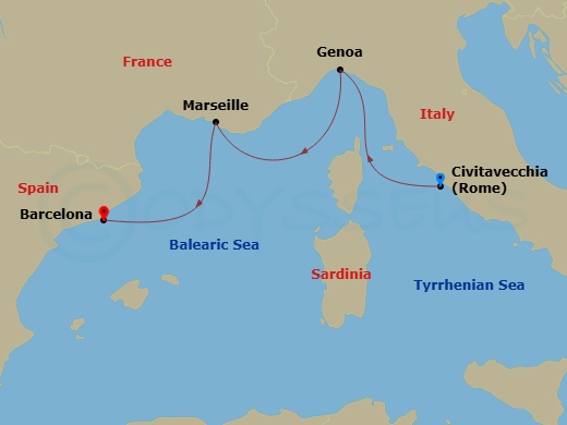 Cruise Map