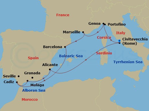 Cruise Map