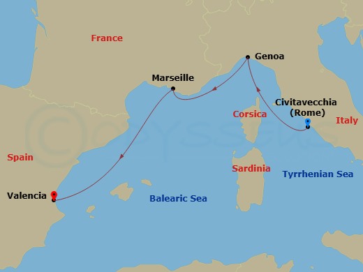 Cruise Map