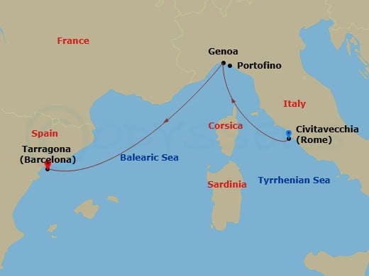 Cruise Map