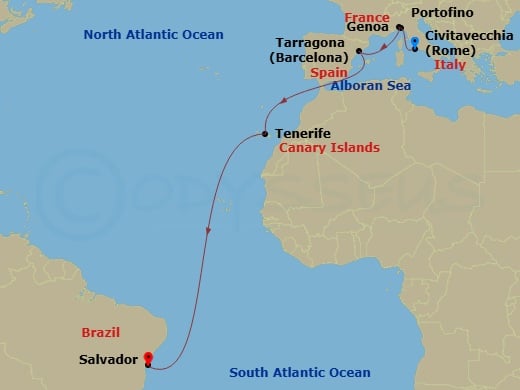 Cruise Map