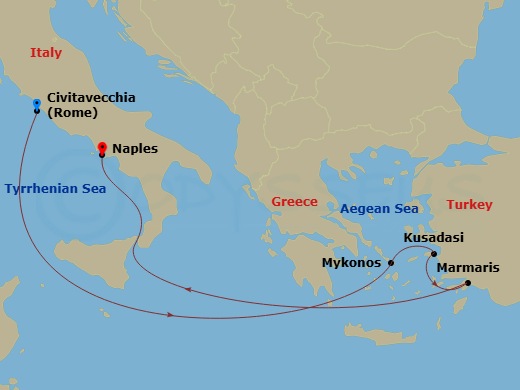 Cruise Map