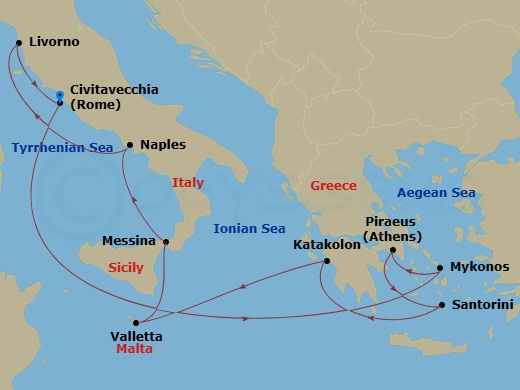 Cruise Map