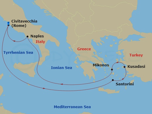 Cruise Map