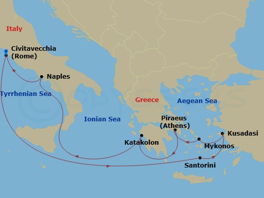 Cruise Map