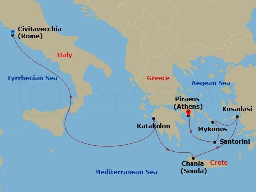 Cruise Map